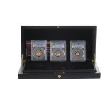 THE 2017 DOUBLE PORTRAIT DELUXE GOLD SOVEREIGN SET