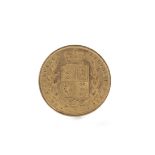 A QUEEN VICTORIA (1837 - 1901) GOLD SOVEREIGN DATED 1857