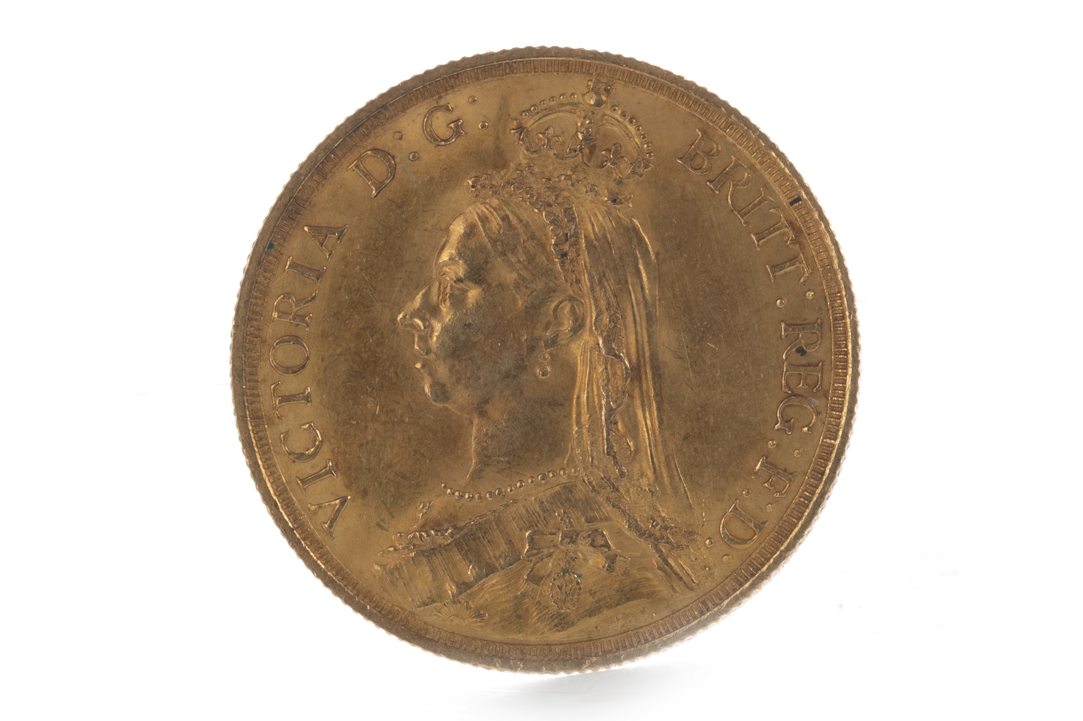 A QUEEN VICTORIA (1837 - 1901) GOLD £2 TWO POUND COIN DATED 1887 - Image 2 of 2