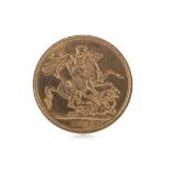 A QUEEN VICTORIA (1837 - 1901) GOLD SOVEREIGN DATED 1881