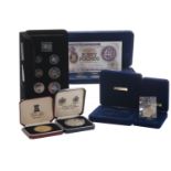 A GROUP OF POBJOY LIMITED EDITION COINS