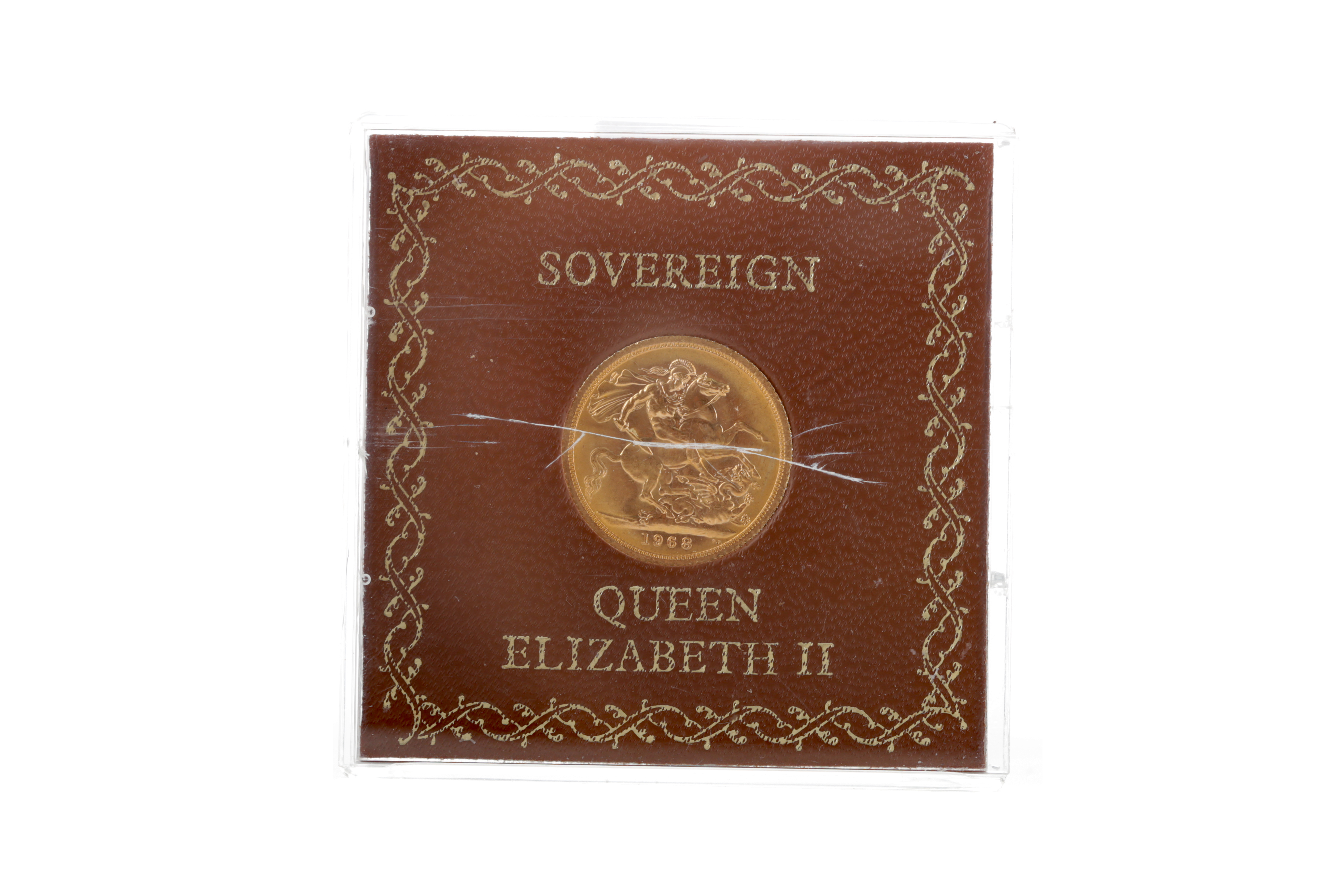 A QUEEN ELIZABETH II (1952 - PRESENT) GOLD SOVEREIGN DATED 1968