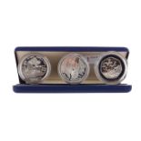 THE 1994 SILVER THREE COIN PROOF SET