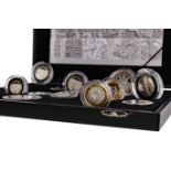 THE 2009 UK SILVER PROOF COIN COLLECTION