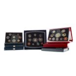 A COLLECTION OF BRITISH DECIMAL COIN SETS