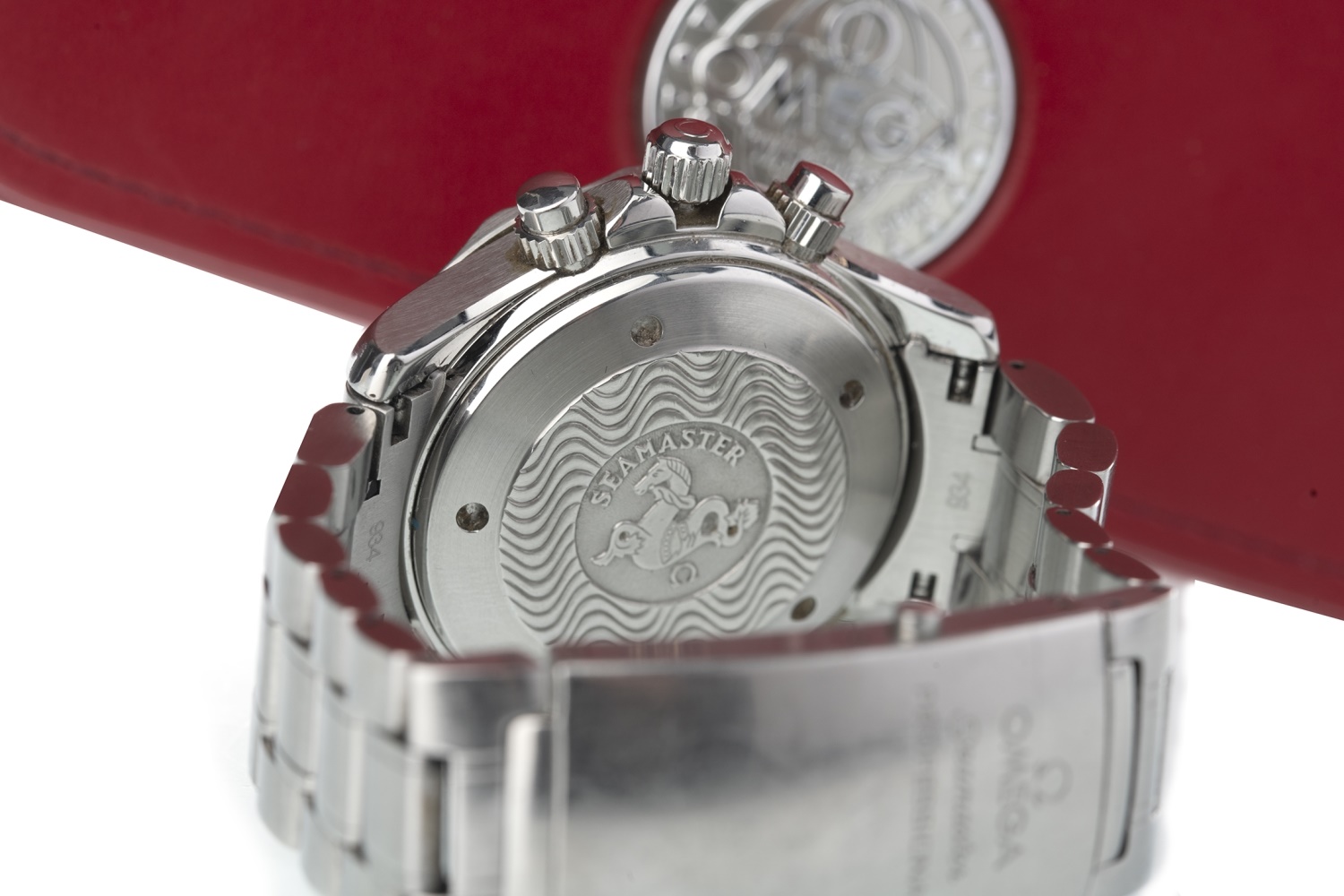 A GENTLEMAN'S OMEGA SEAMASTER PROFESSIONAL CHRONOGRAPH STAINLESS STEEL WRIST WATCH - Image 2 of 4