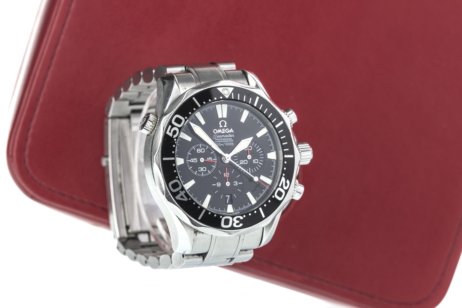 A GENTLEMAN'S OMEGA SEAMASTER PROFESSIONAL CHRONOGRAPH STAINLESS STEEL WRIST WATCH - Image 4 of 4