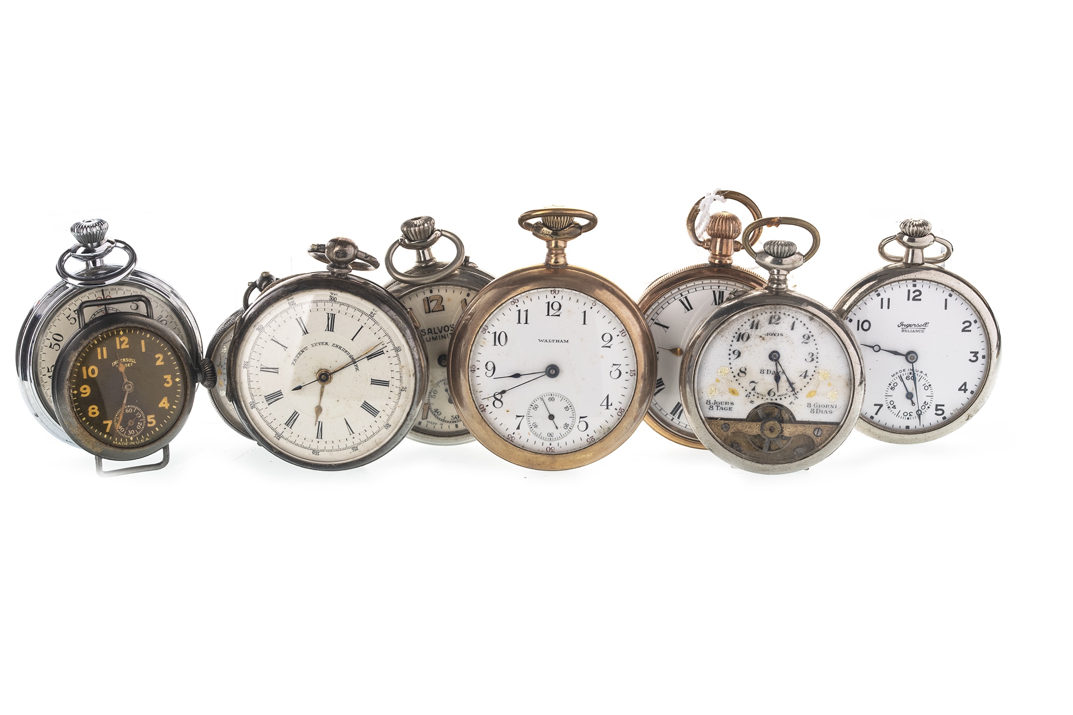 A COLLECTION OF POCKET WATCHES