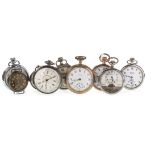 A COLLECTION OF POCKET WATCHES