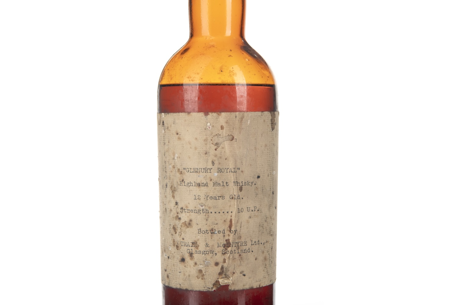 GLENURY ROYAL 12 YEARS OLD TRAIN & MCINTYRE BOTTLING - Image 3 of 3