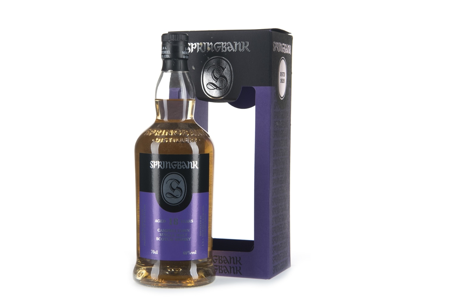 SPRINGBANK AGED 18 YEARS 2018 RELEASE