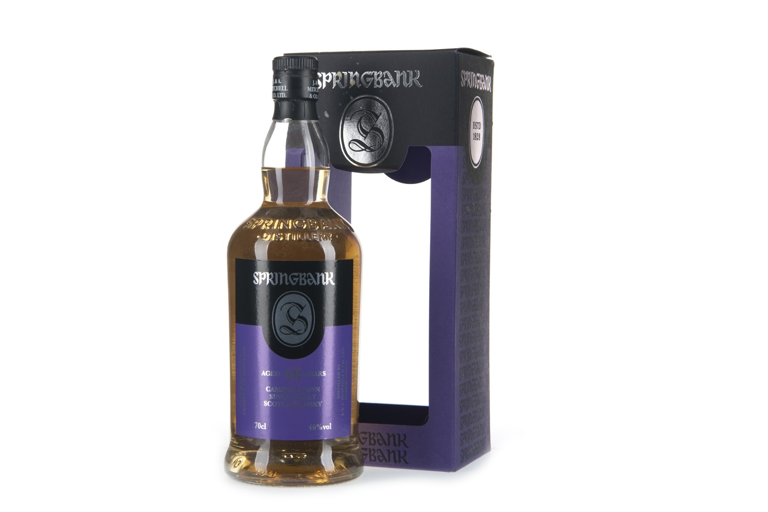 SPRINGBANK AGED 18 YEARS 2018 RELEASE - Image 2 of 2