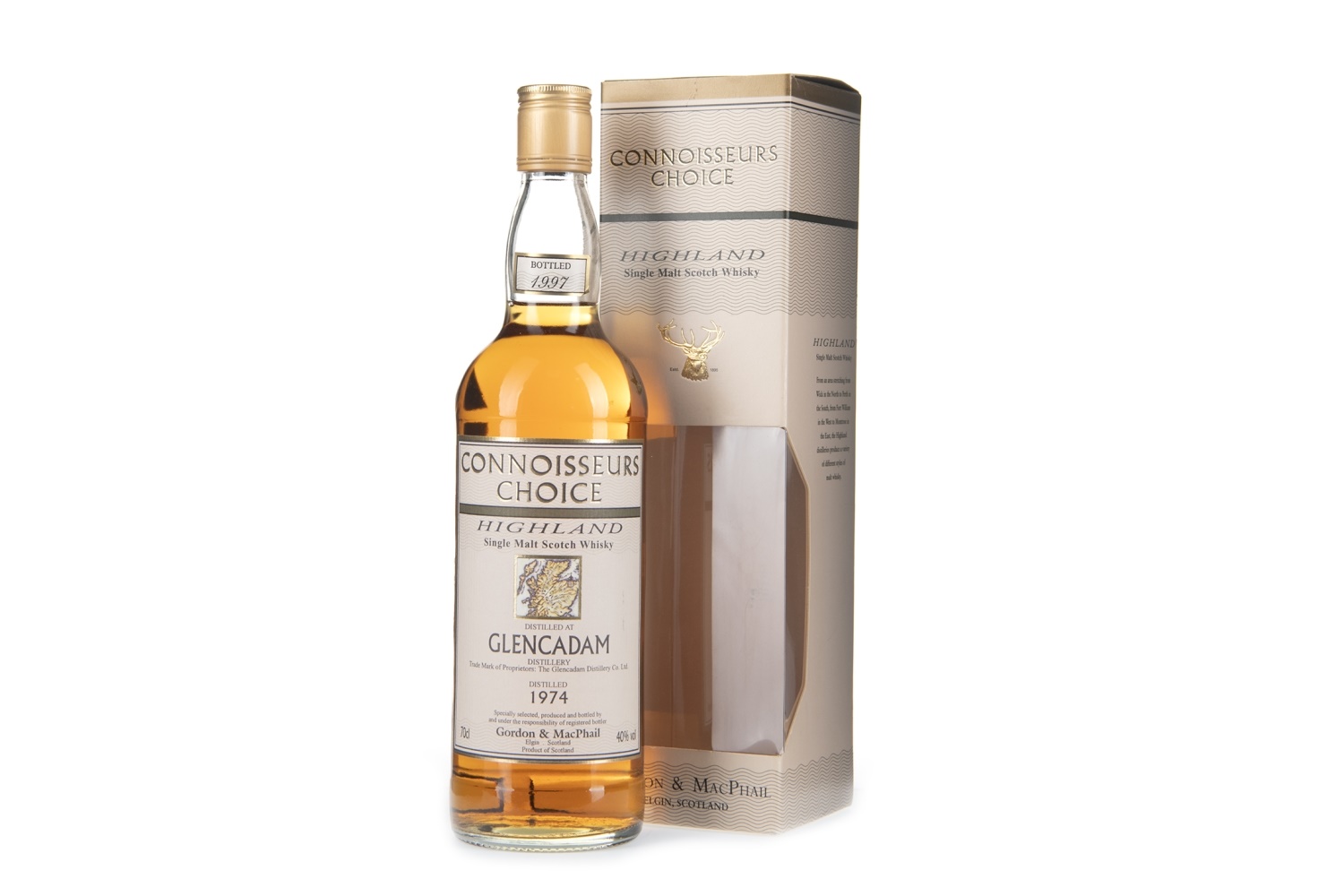 GLENCADAM 1974 CONNOISSEURS CHOICE