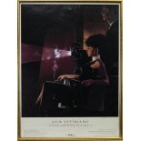 A POSTER PRINT, SIGNED BY JACK VETTRIANO