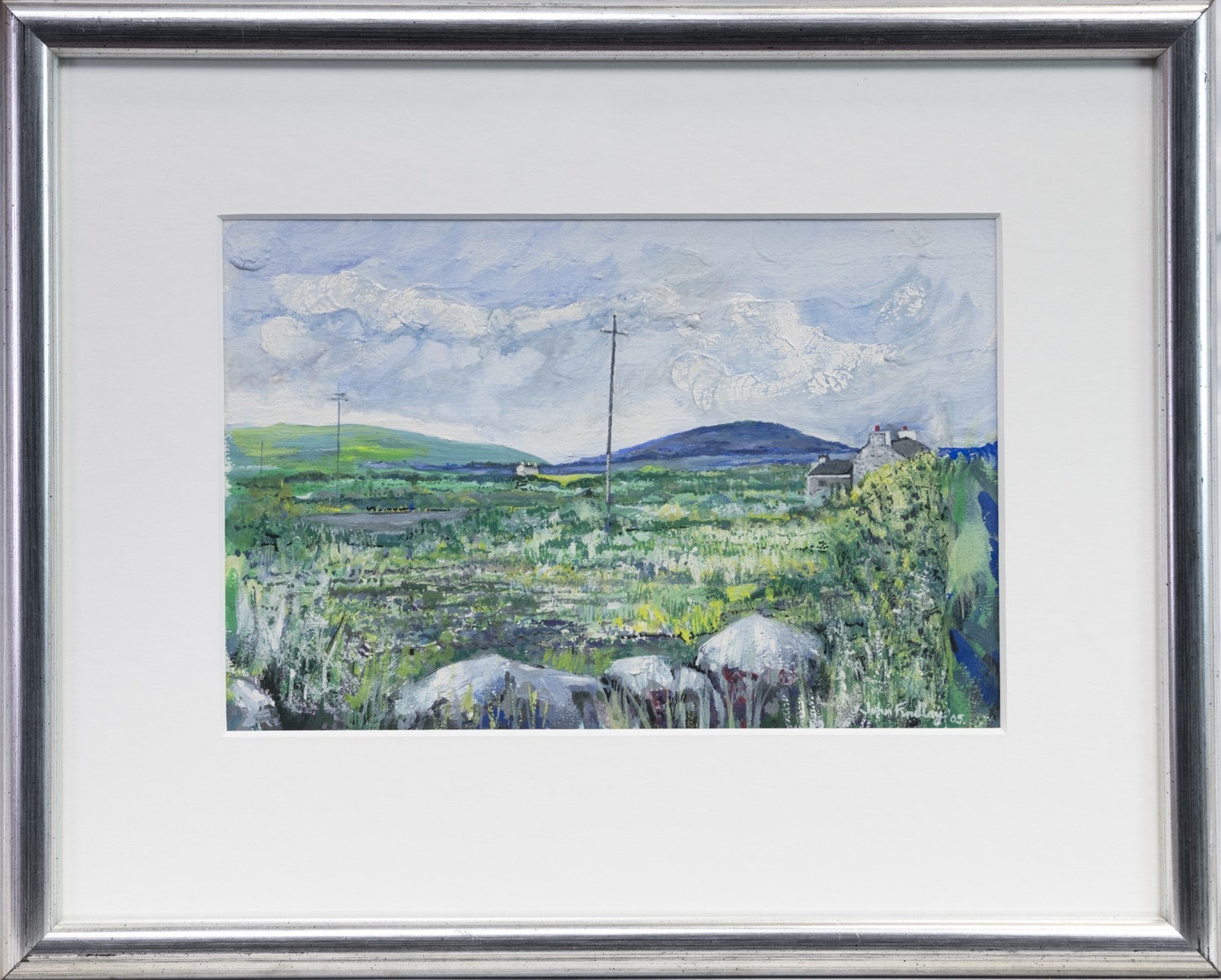 RING OF KERRY, A WATERCOLOUR AND GOUACHE BY JOHN FINDLAY