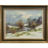 SNOW, WATERFOOT, AN OIL BY J D HENDERSON