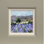 FRENCH LAVENDAR HILLS, AN OIL BY CAROLINE WEST