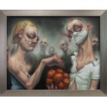 ORANGES ARE NOT THE ONLY FRUIT, AN OIL BY TIM LENATHEN