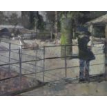 LONDON ZOO, AN OIL BY TOM COATES
