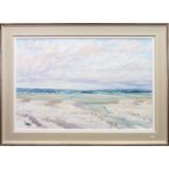 FINDHORN SANDS II, AN OIL BY TOM BARRON