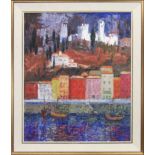 THE WHITE FORT, PIRAN, AN OIL BY ROBERT KEIR