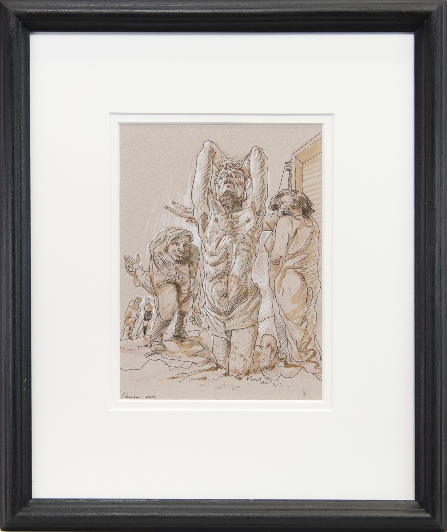 REDEMPTION, A MIXED MEDIA BY PETER HOWSON