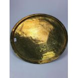 AN EASTERN BRASS TRAY