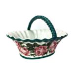 A WEMYSS WARE EGG BASKET