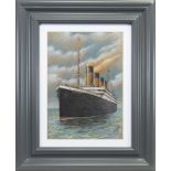 TITANIC, A PASTEL BY GRAHAM MCKEAN