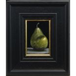 SINGLE PEAR, AN OIL BY NATASHA ARNOLD