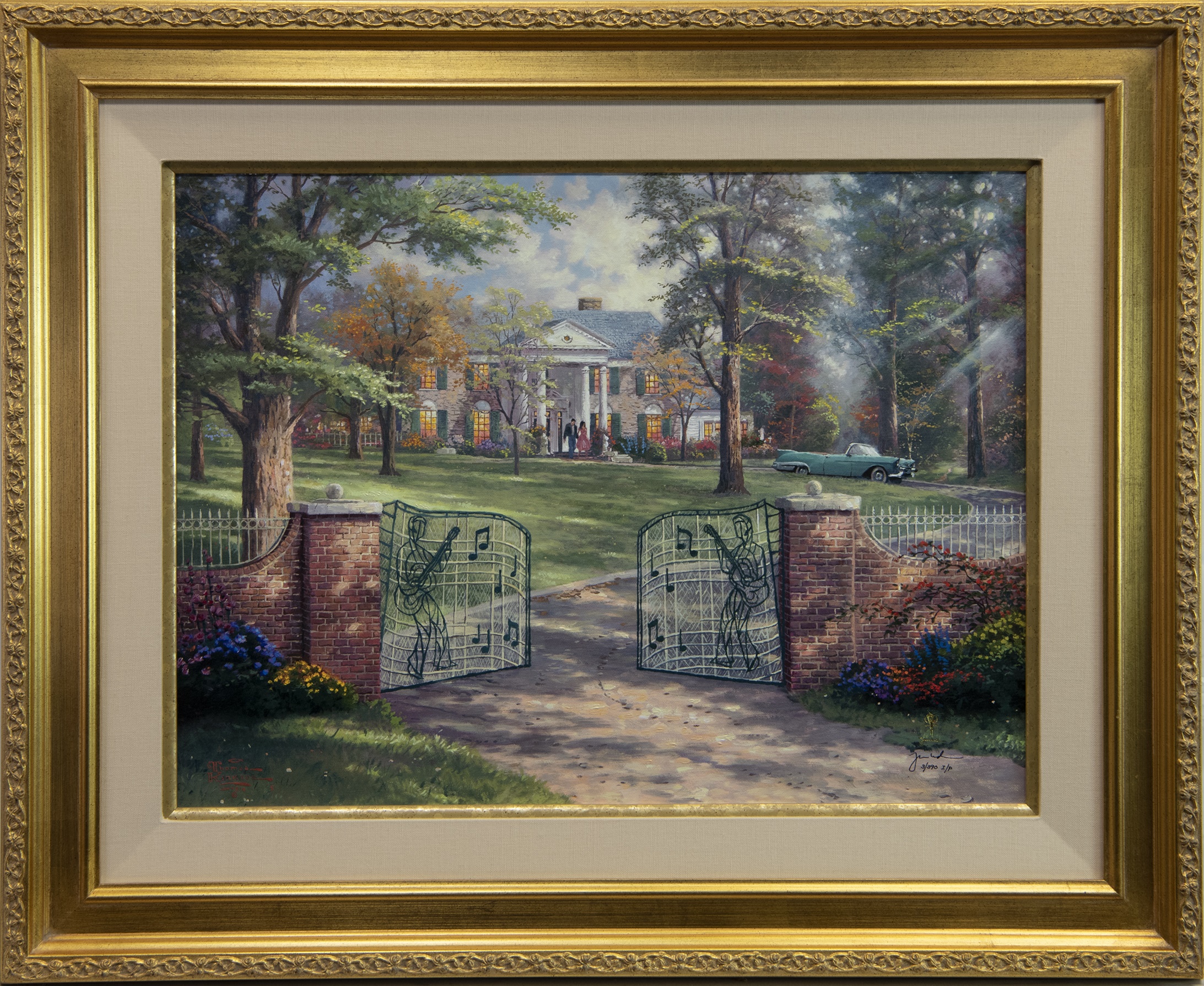 GRACELAND, A THOMAS KINKAID PRINT