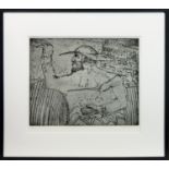 THE OLD MAN AND THE SEA IV, A PRINT BY JOHN BELLANY