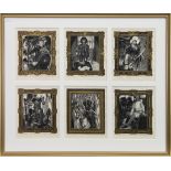 THE DEVIL'S DISCIPLES, WOODBLOCKS BY G W LENNOX