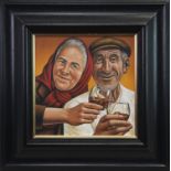 AULD LANG SYNE, AN OIL BY GRAHAM MCKEAN