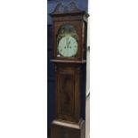 A LATE VICTORIAN LONGCASE CLOCK