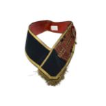 A Q. E. II DRUM MAJOR’S BALDRIC SASH