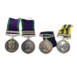 A LOT OF FIVE ELIZABETH II SERVICE MEDALS