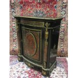 A 19TH CENTURY BOULLE PIER CABINET
