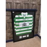 A SIGNED ALAN STUBBS OF CELTIC F.C. JERSEY CIRCA 1998