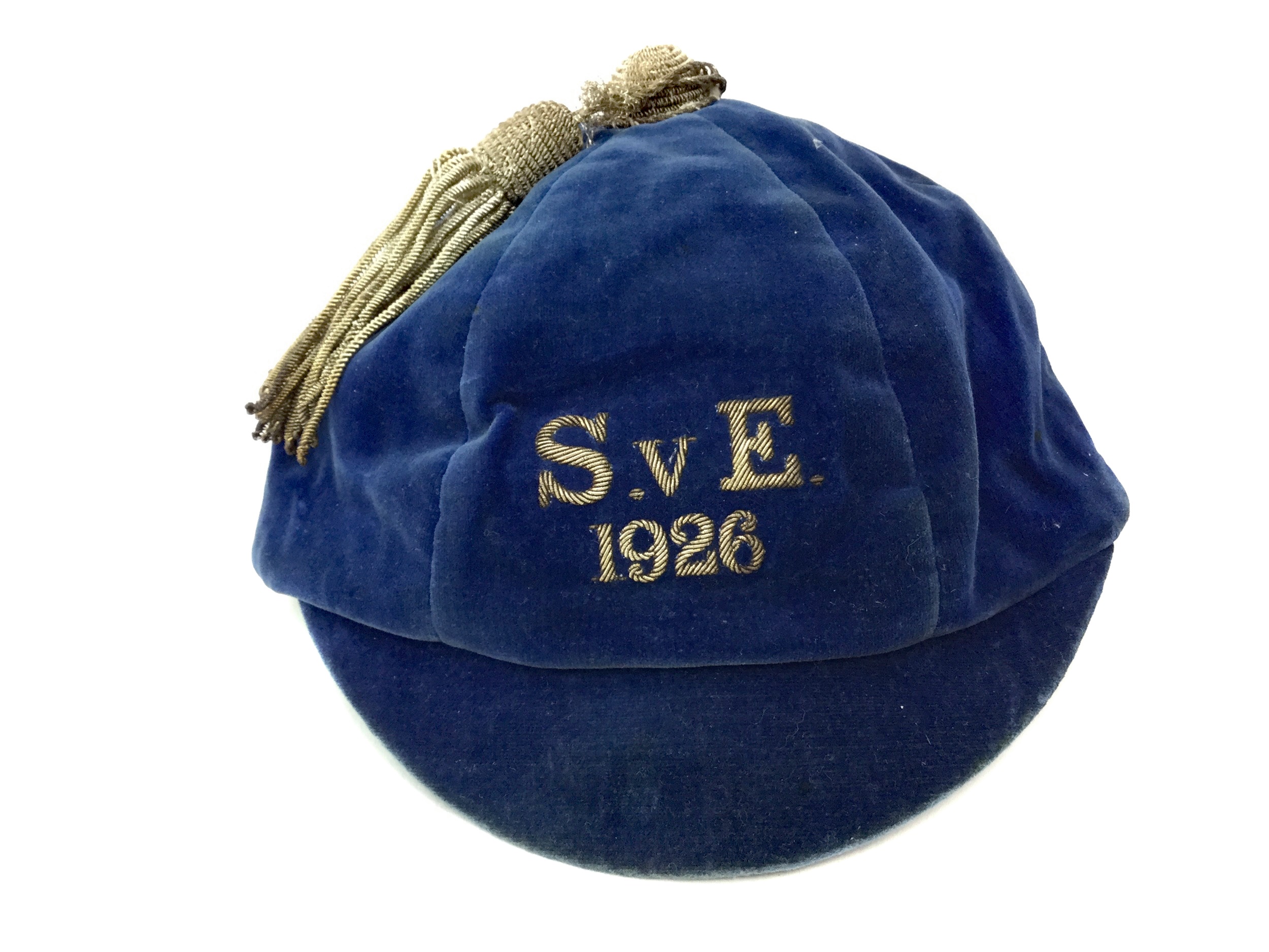 A SCOTLAND V ENGLAND INTERNATIONAL FOOTBALL CAP 1926