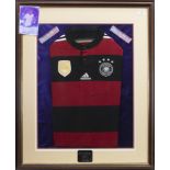 A SIGNED GERMANY FOOTBALL JERSEY