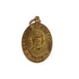 JIMMY MCMENEMY - HIS GLASGOW CHARITY CUP WINNERS GOLD MEDAL 1918