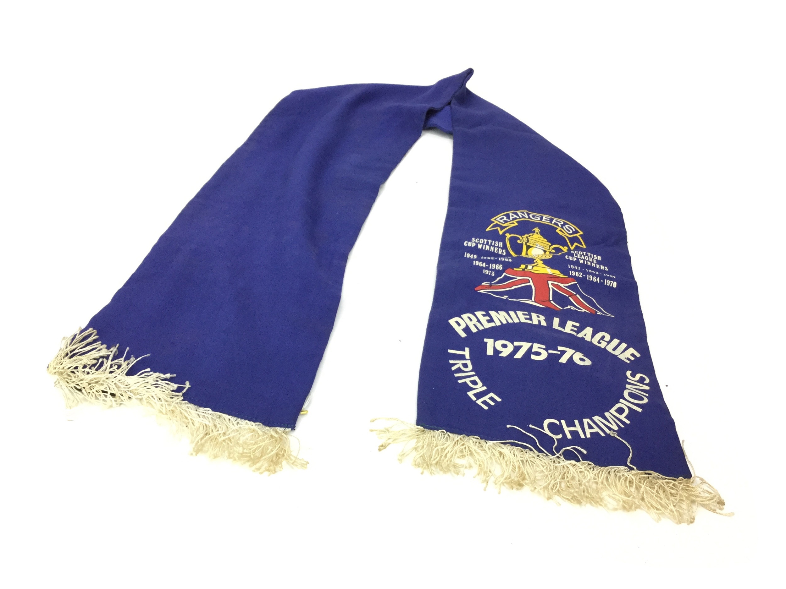 A 1970s RANGERS FOOTBALL CLUB SCARF