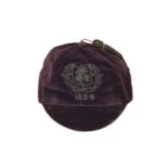 A LATE 19TH CENTURY SCOTTISH FOOTBALL ASSOCIATION FOOTBALL CAP