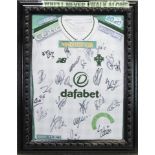 A SIGNED CELTIC FOOTBALL CLUB JERSEY