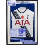 A SIGNED TOTTENHAM FOOTBALL CLUB JERSEY