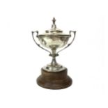 A SILVER TROPHY CUP AWARDED TO IWUNDA 1923