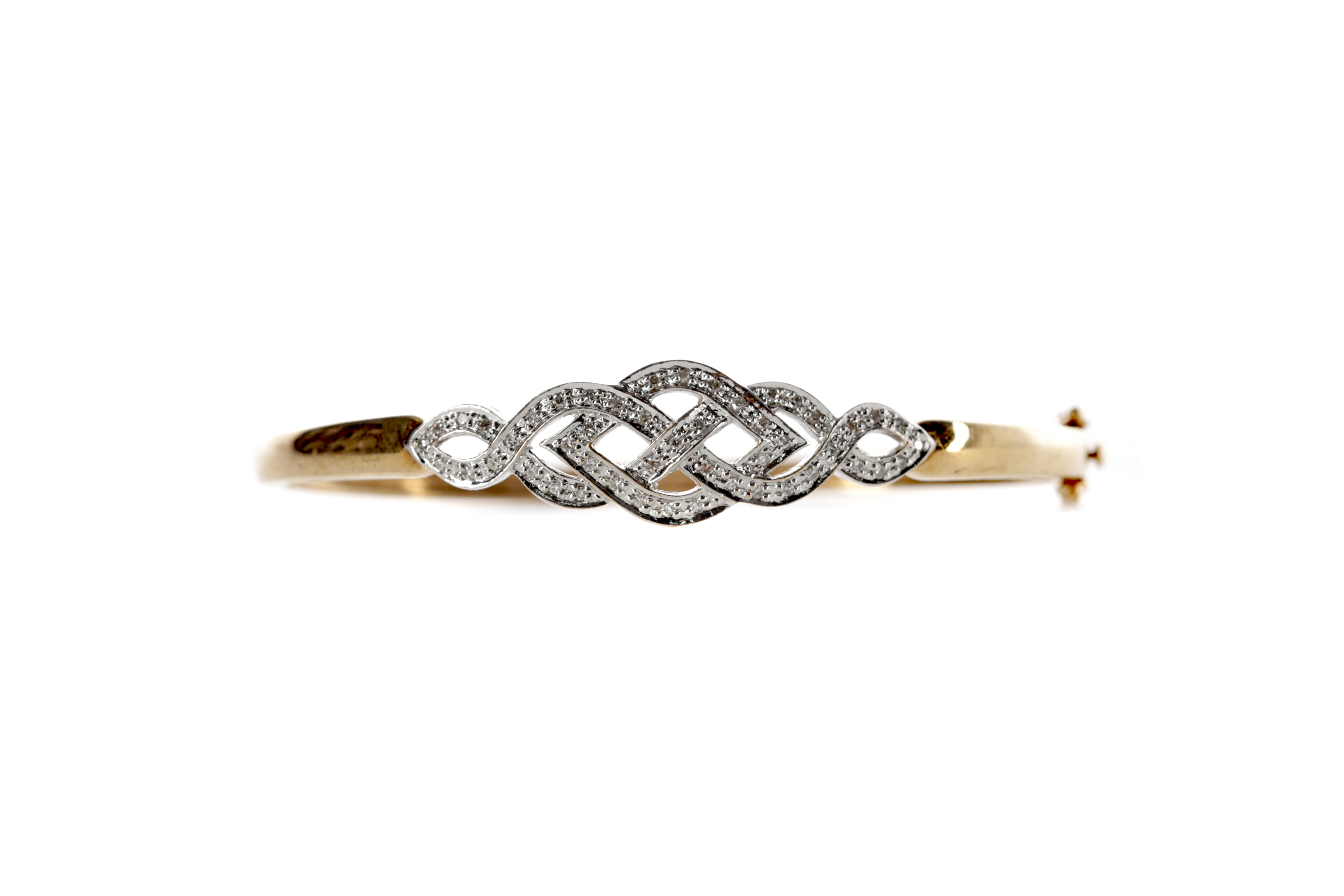 A DIAMOND BANGLE