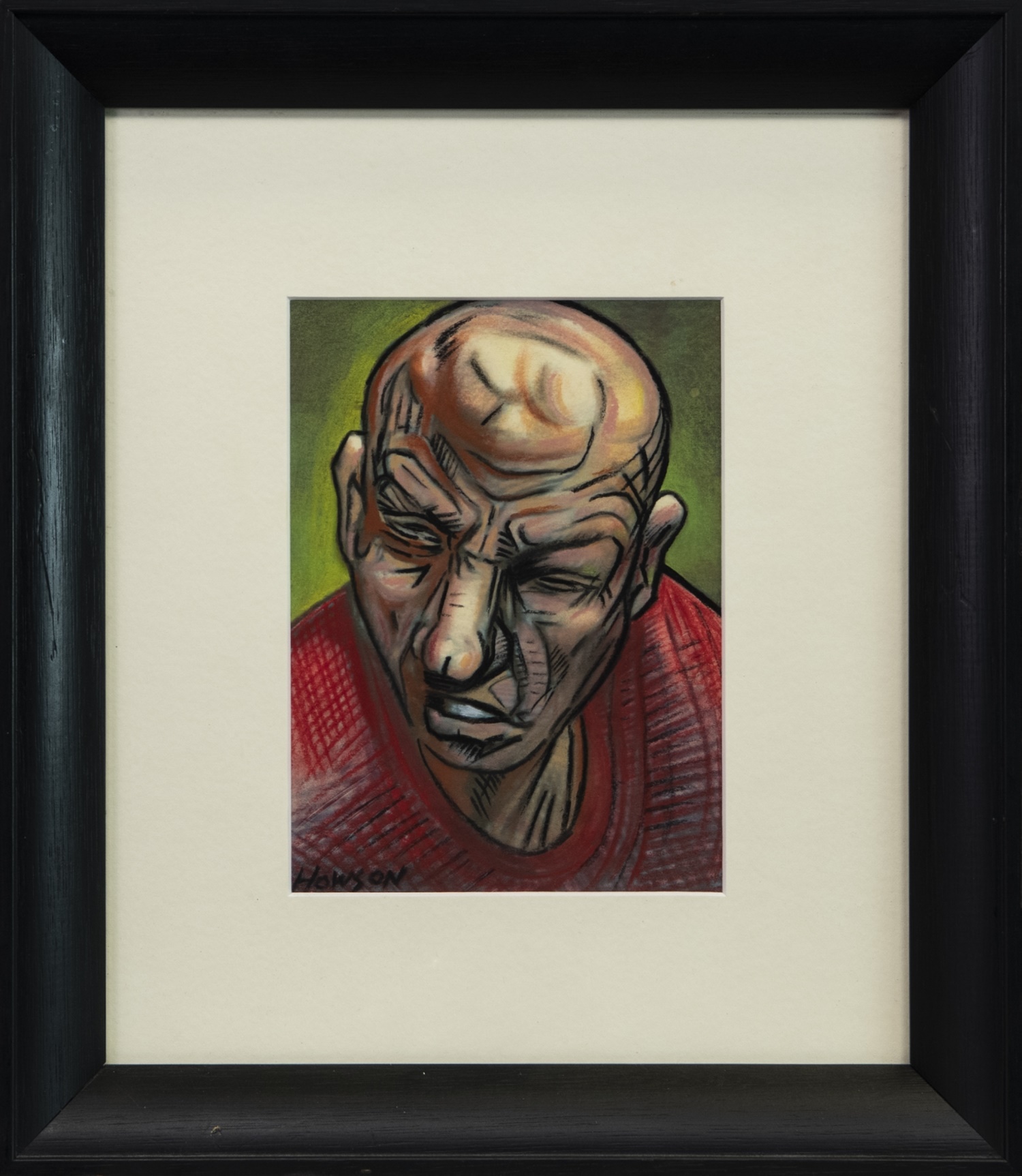 A PASTEL BY PETER HOWSON