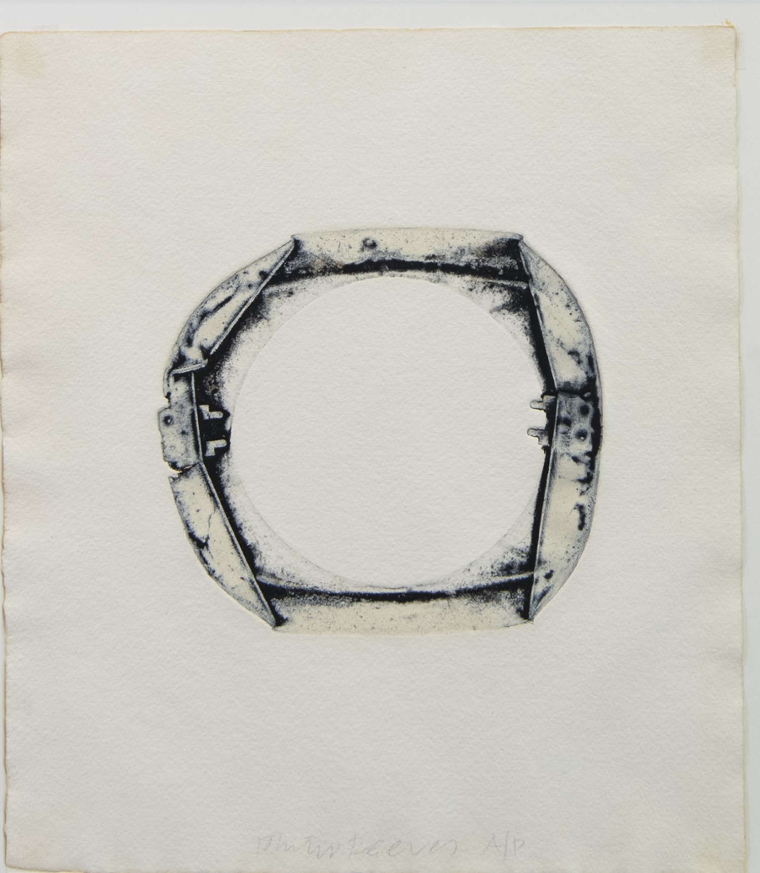 FRAGMENT, A PRINT BY PHILIP REEVES - Image 2 of 2